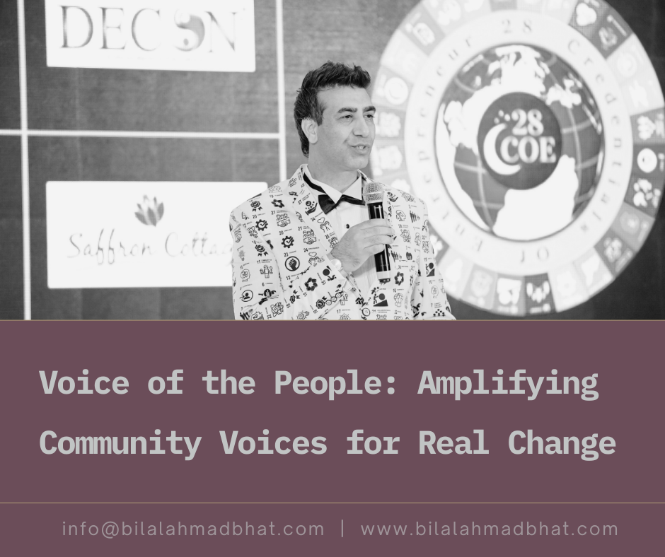 Voice of the People Amplifying Community Voices for Real Change