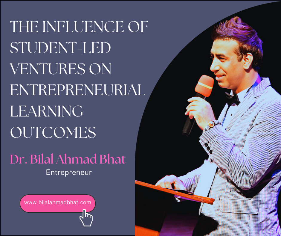 The Influence of Student-led Ventures on Entrepreneurial Learning Outcomes