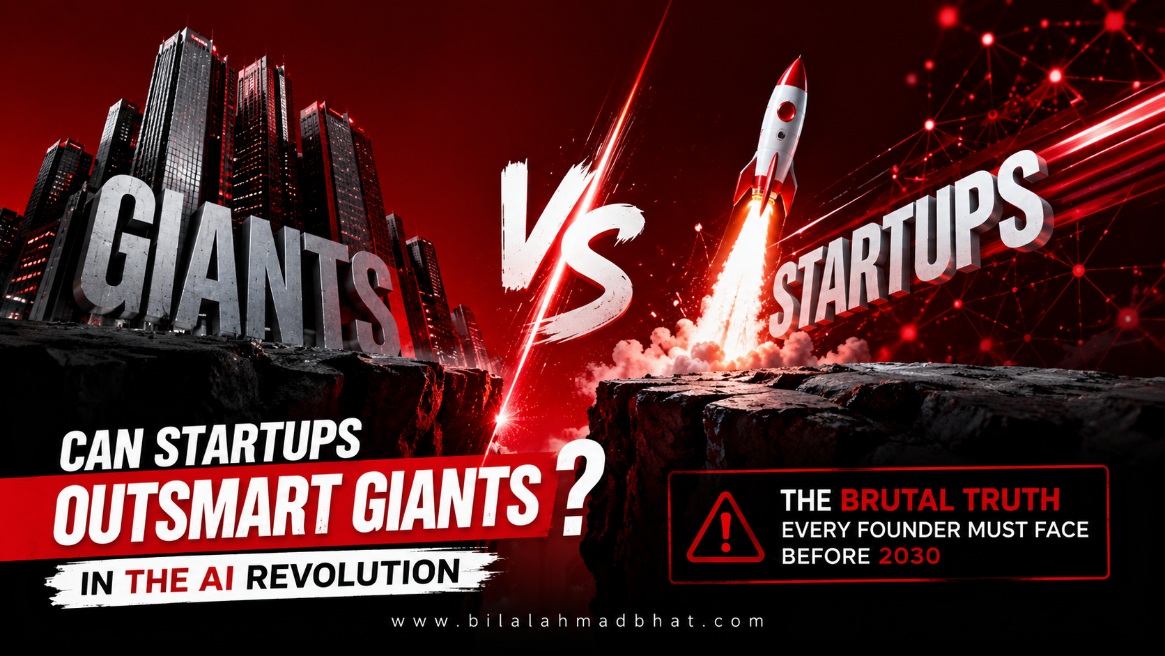 Can Startups Outsmart Giants in the AI Revolution The Brutal Truth Every Founder Must Face Before 2030